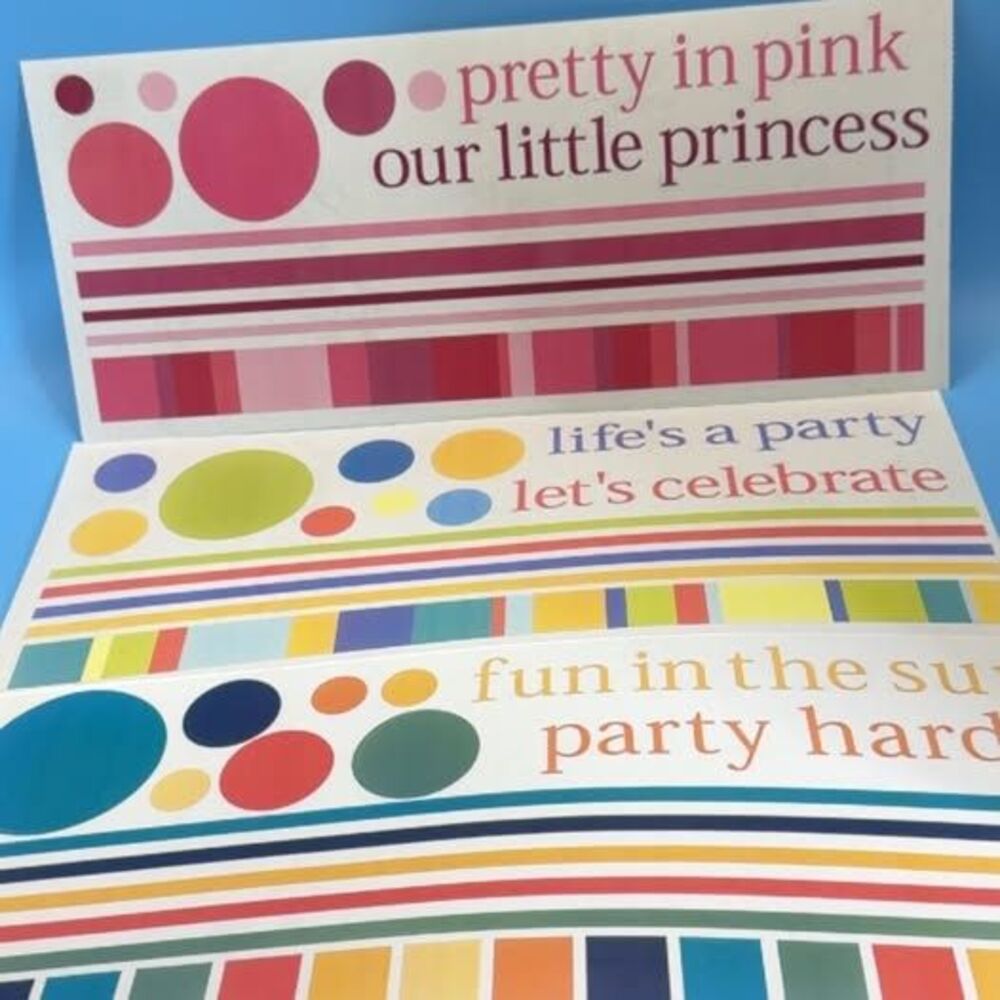 Vintage Decorative Stickers Party Princess Theme